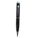 Hi-Definition Spy Pen Camera (Black with Silver Accents)