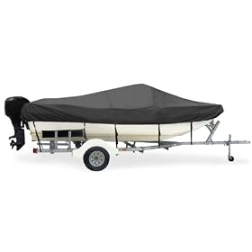 Taylor Made Products Trailerite Semi-Custom Boat Cover for Tri-Hull Boats with Inboard Outboard Motors by