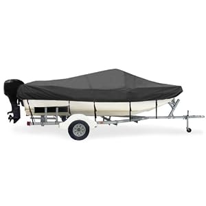 Taylor Made Products Trailerite Semi-Custom Boat Cover for Modified Tri-Hull Boats with Inboard Outboard Motor by