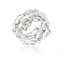 Unique Filigree Wirework Wide Band Sterling Silver Ring(Sizes 6,7,8,9,10,11,12)