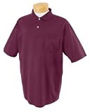50/50 Jersey Knit Pocket Polo with SpotShield Stain Resistance