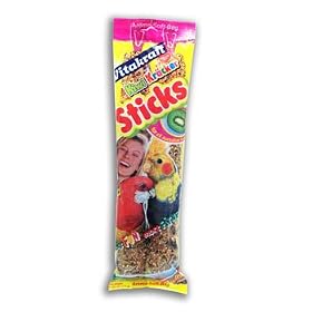 Fruit Cockatiel and Parrot Sticks by