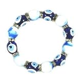 Dark Blue Evil Eye Bracelet