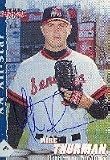 Mike Thurman, Harrisburg Senators - Expos Affiliate, 1998 Multi-Ad Sports Autographed Card