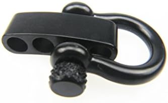 DWGEAR Adjustable Shackles - 550 Paracord Bracelets Survival Buckle Kit (10pcs) S1