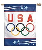 US Olympic Team Hanging Banner Flag