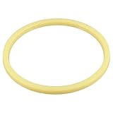 uxcell Oリング　オイルシールガスケット　耐摩耗性　ダストシール　油圧シリンダー　PU　ベージュ