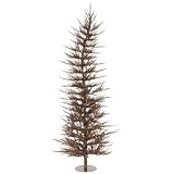 Vickerman 18634 - 3' x 17 Mocha Laser 50 Clear Lights Christmas Tree (B101931)