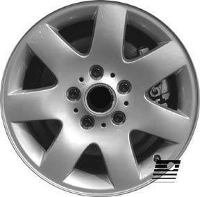 REFINISHED 16 inch Silver Full Face Painted Alloy Factory, OEM Wheel, Rim