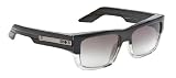 SPY OPTIC TICE BLACK SMOKE CRYSTAL FRAME BLACK FADE LENS SUNGLASSES SHADES
