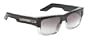SPY OPTIC TICE BLACK SMOKE CRYSTAL FRAME BLACK FADE LENS SUNGLASSES SHADES