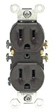 Leviton Duplex Grounding Receptacle (C20-05320-000)