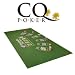 CQ Poker and Black Jack Table Cloth Felt