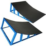 Mojo Skateboard or BMX bike Launch Ramp Blue