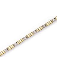 14K Yellow Gold Diamond Bracelet