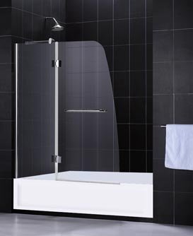 Dreamline Tub Door for 48 or Larger Openings with Right Hand Configuration and Frosted Glass SHDR-3148586-04-FR2