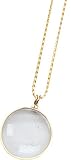 5X 1 3/4''GLASS PENDENT 18''CHA