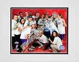 Phoenix Mercury 2007 Champs / Celebration WNBA Final Double Matted 8 x 10 Photograph (Unframed)
