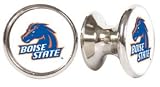 Boise State Broncos NCAA Stainless Steel Cabinet Knobs / Drawer Pulls (2-pack)