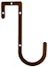 Joist Hook Bracket, Brown, Flower Pot Hanger, Bicycle Rack, Wind Chime, Bike Hook