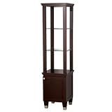 Premiere Linen Tower - Espresso ~ Modern Bathroom