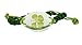 Celtic Real Four Leaf Clover Unisex Bracelet with Gift Box & Guarantee