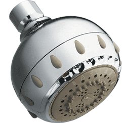 Moen 8 Function Chrome Massaging Showerhead