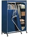 BLUE STORAGE ARMOIRE