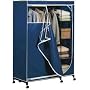 BLUE STORAGE ARMOIRE