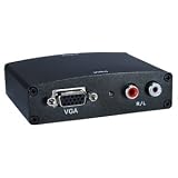 QVS HVGA-AS VGA Video/Stereo Audio to HDMI Digital Converter