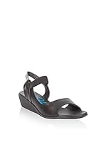 ALEX SILVA Sandalias de cuña (Negro)