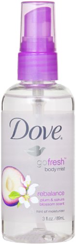 Dove go fresh Rebalance Body Mist, 3 Ounce (Pack of 2) Dove go fresh Rebalance Body Mist, 3 Ounce (Pack of 2)