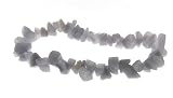 Single Strand Stretch Chip Bracelet - Blue Lace Agate