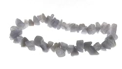 Single Strand Stretch Chip Bracelet - Blue Lace Agate