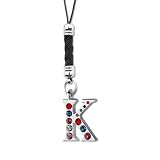 New Fashionable Universal Diamond Letter Electronic accessories Charm Strap - K MIX