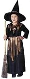 Toddler or Infant Pretty Little Witch Costume includes HAT (Broom NOT included)