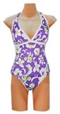 It Figures! Tummy Thinner Collection All That Jazz Halter Style Tankini Swimsuit RETAIL VALUE $110