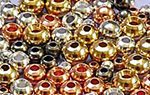 TUNGSTEN FLY TYING BEADS BLACK NICKEL 4.5 MM 3/16