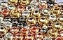 TUNGSTEN FLY TYING BEADS COPPER 2.5 MM 3/32" 100 COUNT
