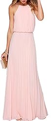 Halter Sleeveless Tank Chiffon Prom Dress/Party Dress 