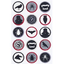 Martha Stewart Sticker Layered Vampire Icons