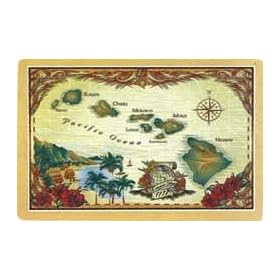  Hawaiian Souvenir Playing Cards Island Chain