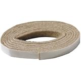 Shepherd #TV23107 TV 1/2x58" Beige Felt Pad