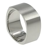 316L Stainless Steel Ring with matte polish