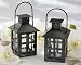 Kate Aspen 14048BK Luminous Mini Lantern, Black