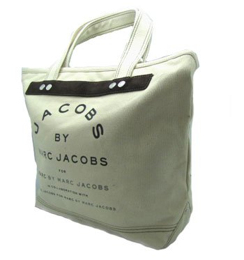 Marc By Marc Jacobs Canvas Jacobs Book Shopper Tote Natural