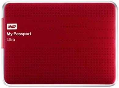 WD Retail - 1TB My Passport Ultra Red