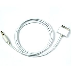 Better Sound - Extra Long - Dock connector to Car stereo Auxiliary AUX-IN Cable for Apple iPod Touch (All Generations) - 3.5MM JACK Line Out Audio Lead - Length : 2m/6.5ft - High Grade - 12 Month Warranty�