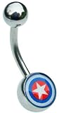Jules Body Jewellery-Belly Bars-Star Belly Bar-10mm Size