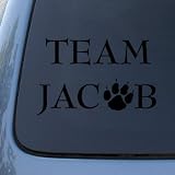 TEAM JACOB - Twilight - Vinyl Car Decal Sticker #1474 | Vinyl Color: Black